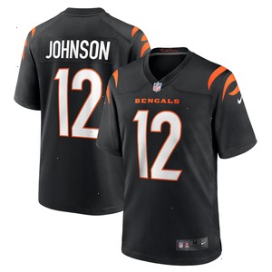 Tyron Johnson Cincinnati Bengals Nike Home Game Player Jersey - Black