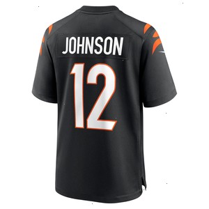 Tyron Johnson Cincinnati Bengals Nike Home Game Player Jersey - Black