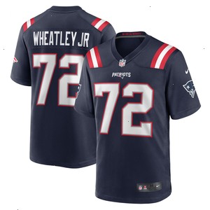 Tyrone Wheatley New England Patriots Nike Team Game Jersey - Navy