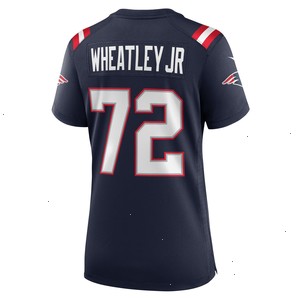 Tyrone Wheatley New England Patriots Nike Women's Team Game Jersey - Navy