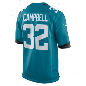 Tyson Campbell Jacksonville Jaguars Nike Game Jersey - Teal