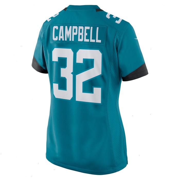 Tyson Campbell Jacksonville Jaguars Nike Women's Game Jersey - Teal