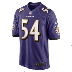 Tyus Bowser Baltimore Ravens Nike Game Player Jersey - Purple