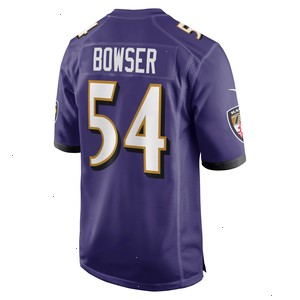 Tyus Bowser Baltimore Ravens Nike Game Player Jersey - Purple