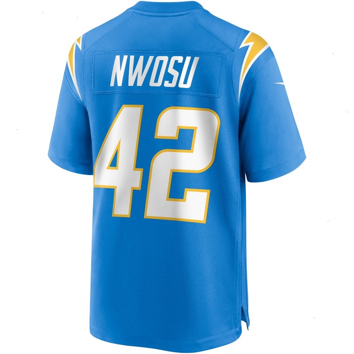 Uchenna Nwosu Los Angeles Chargers Nike Game Jersey - Powder Blue