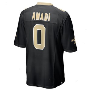 Ugo Amadi New Orleans Saints Nike Team Game Jersey - Black