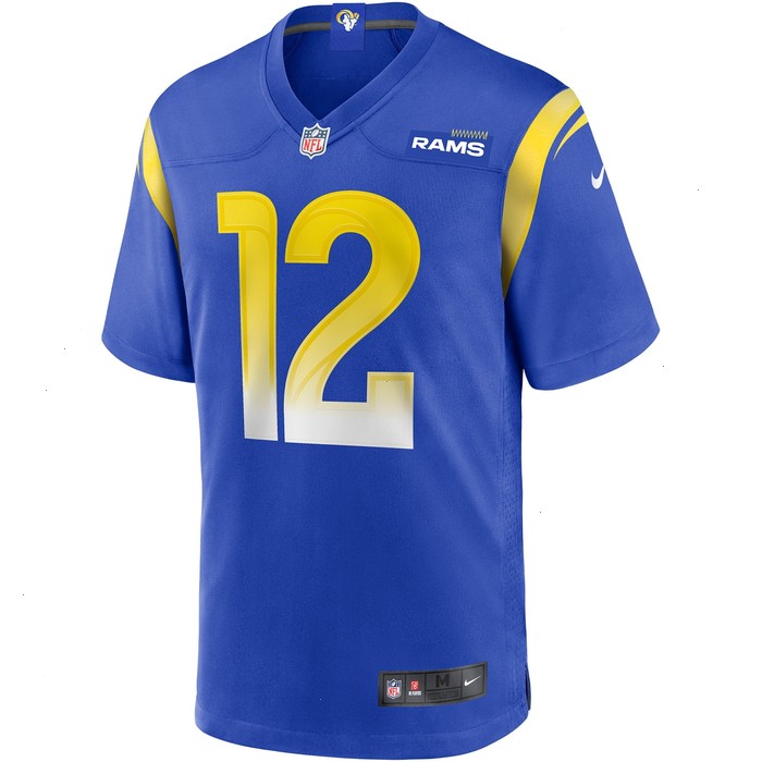 Van Jefferson Los Angeles Rams Nike Player Game Jersey - Royal