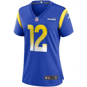 Van Jefferson Los Angeles Rams Nike Women's Game Jersey - Royal