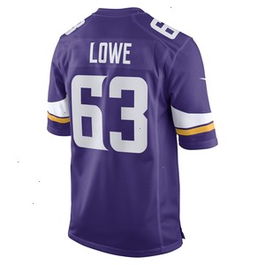 Vederian Lowe Minnesota Vikings Nike Game Player Jersey - Purple