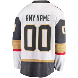  Vegas Golden Knights Fanatics Branded 2023 Stanley Cup Champions Away Breakaway Custom Jersey - White