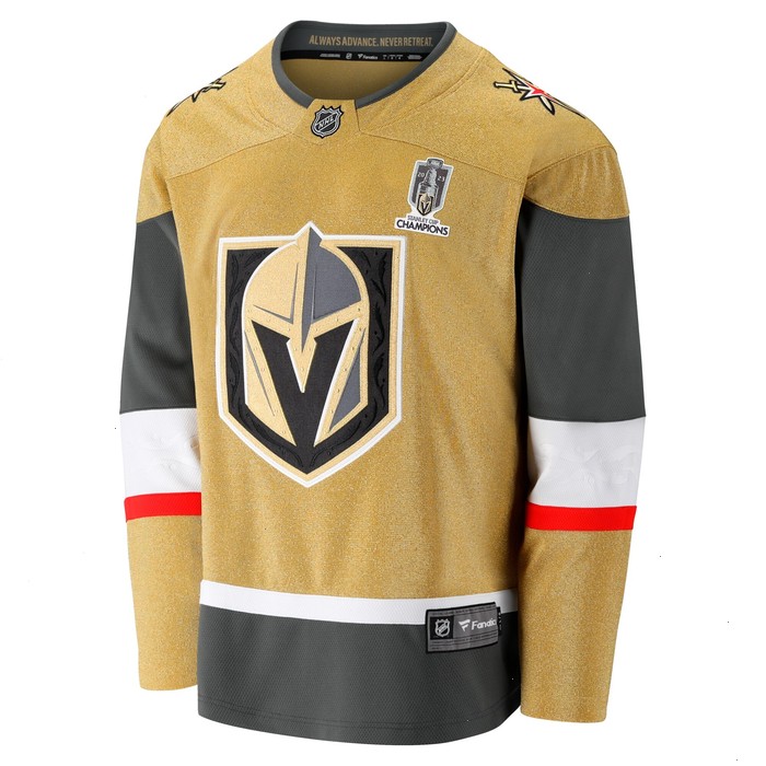 Vegas Golden Knights Fanatics Branded 2023 Stanley Cup Champions Home Breakaway Jersey - Gold