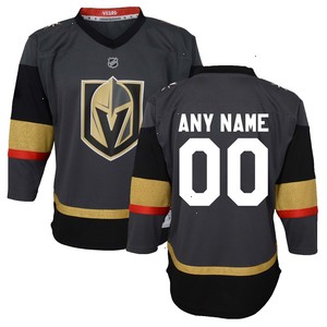 Vegas Golden Knights Infant Alternate Custom Replica Jersey - Gray