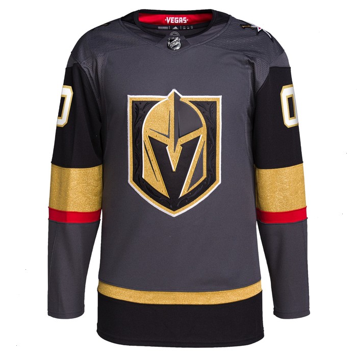 Vegas Golden Knights adidas Alternate Authentic Pro Custom Jersey - Gray