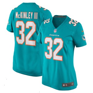 Verone McKinley III Miami Dolphins Nike Women's Game Player Jersey - Aqua