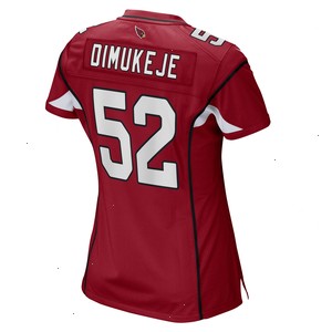 Victor Dimukeje Arizona Cardinals Nike Women's Player Game Jersey - Cardinal