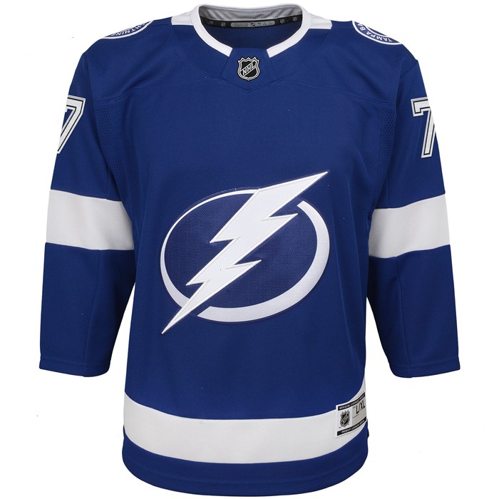 Victor Hedman Tampa Bay Lightning Youth Home Premier Player Jersey - Blue