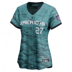 Vladimir Guerrero Jr. American League Nike Women's 2023 MLB All-Star Game Limited Player Jersey - Teal