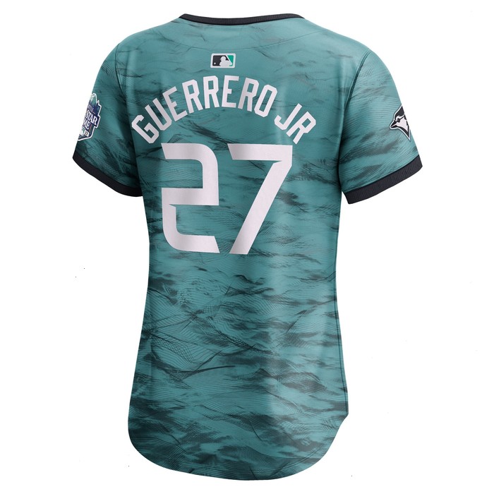 Vladimir Guerrero Jr. American League Nike Women's 2023 MLB All-Star Game Limited Player Jersey - Teal