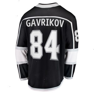 Vladislav Gavrikov Los Angeles Kings Fanatics Branded Home Breakaway Jersey - Black