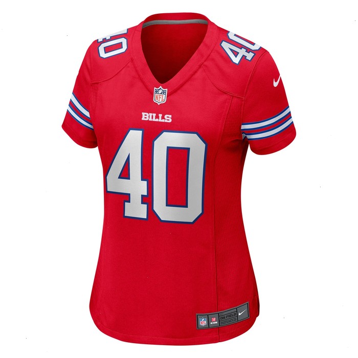 Von Miller Buffalo Bills Nike Women's Player Jersey - Red