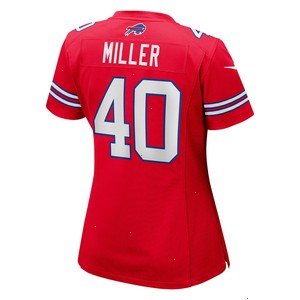 Von Miller Buffalo Bills Nike Women's Player Jersey - Red