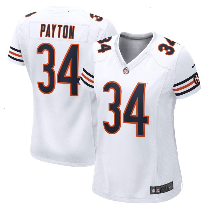 Walter Payton Chicago Bears Nike Women's Retired Game Jersey - White