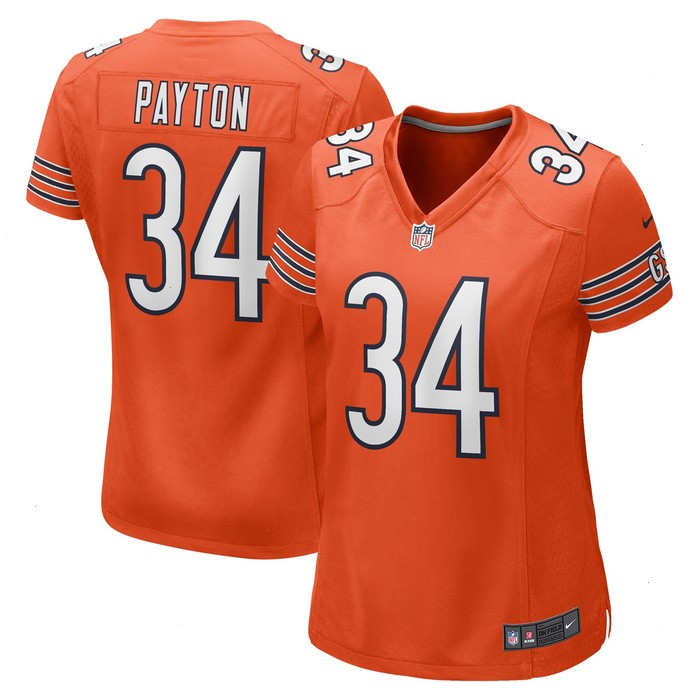 Walter Payton Chicago Bears Nike Women's Retired Player Jersey - Orange