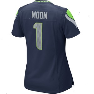 Warren Moon Seattle Seahawks Nike Women's Game Retired Player Jersey - College Navy