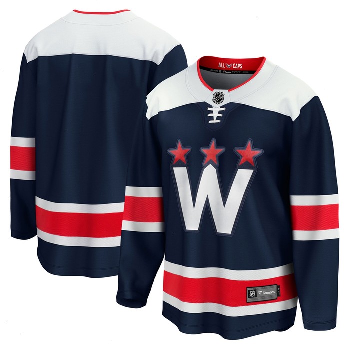 Washington Capitals Fanatics Branded 2020/21 Alternate Premier Breakaway Jersey - Navy