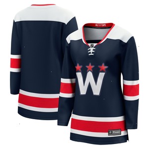 Washington Capitals Fanatics Branded Women's 2020/21 Alternate Premier Breakaway Jersey - Navy