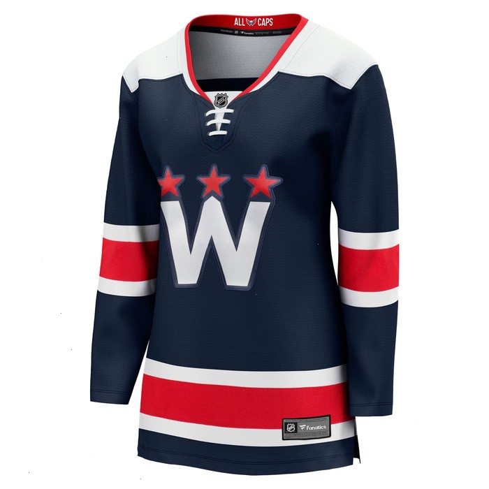 Washington Capitals Fanatics Branded Women's 2020/21 Alternate Premier Breakaway Jersey - Navy