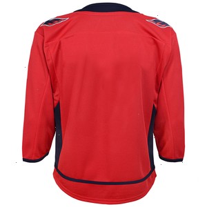 Washington Capitals Youth Home Blank Premier Jersey - Red