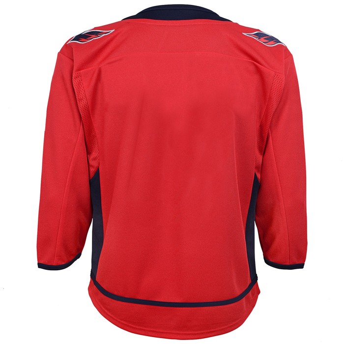 Washington Capitals Youth Home Blank Premier Jersey - Red