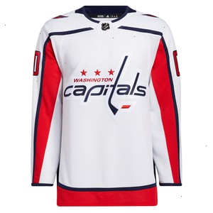 Washington Capitals adidas Away Primegreen Authentic Pro Custom Jersey - White