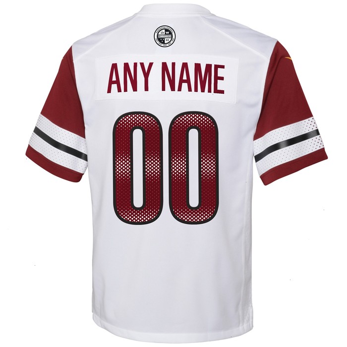 Washington Commanders Nike Youth Game Custom Player Jersey - White