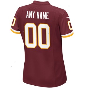 Washington Football Team Nike Women's Custom Game Jersey - Burgundy