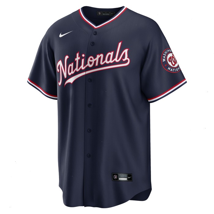 Washington Nationals Nike Alternate Replica Team Jersey - Navy