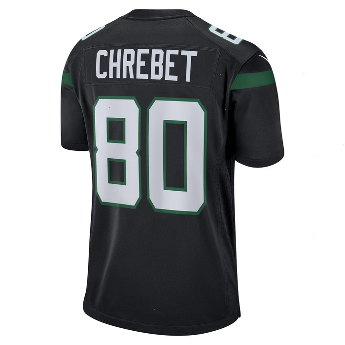 Wayne Chrebet New York Jets Nike Retired Player Jersey - Black