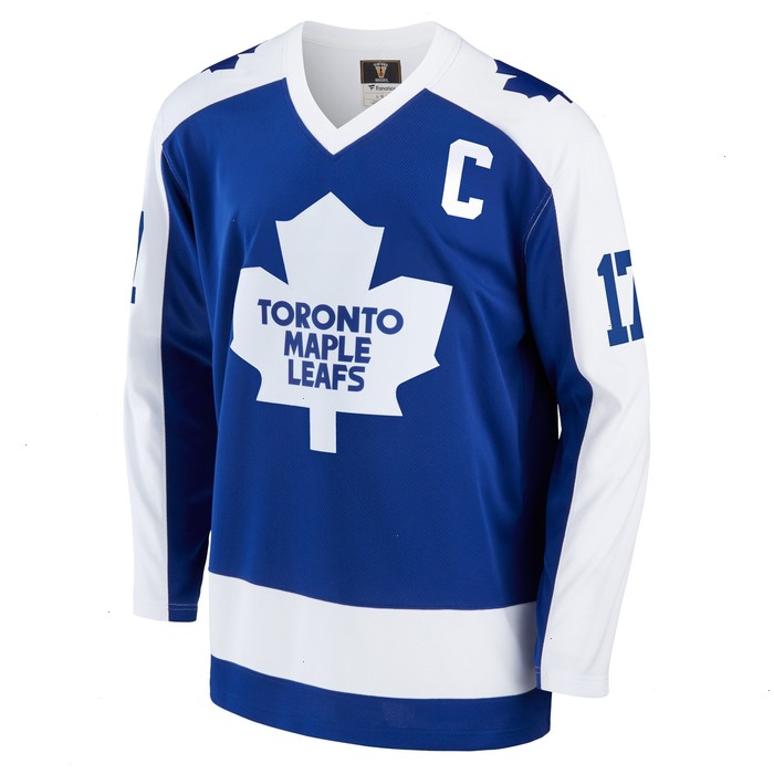 Wendel Clark Toronto Maple Leafs Fanatics Branded Breakaway Retired Player Jersey - Blue