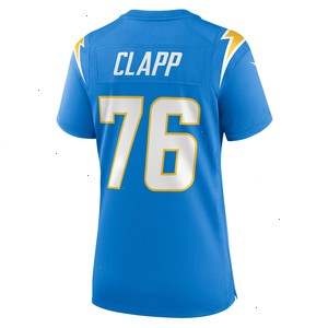 Will Clapp Los Angeles Chargers Nike Women's Game Jersey - Powder Blue