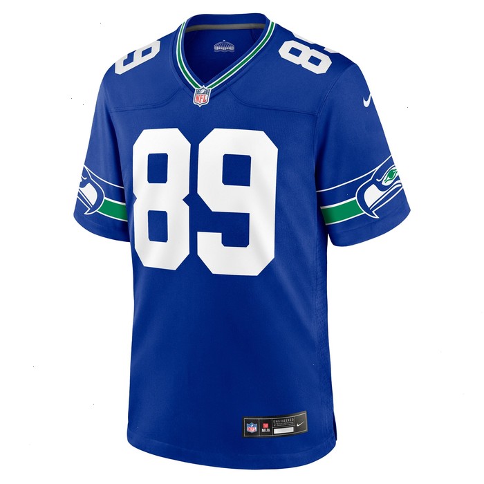 Will Dissly Seattle Seahawks Nike Throwback Player Game Jersey - Royal