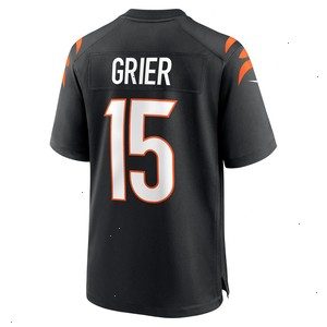 Will Grier Cincinnati Bengals Nike Team Game Jersey - Black