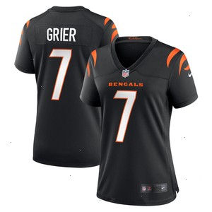 Will Grier Cincinnati Bengals Nike Women's Team Game Jersey - Black V1