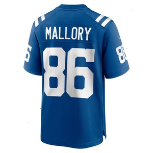 Will Mallory Indianapolis Colts Nike Team Game Jersey - Royal