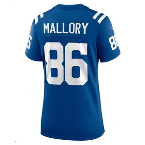 Will Mallory Indianapolis Colts Nike Women's Team Game Jersey - Royal