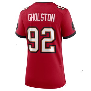 William Gholston Tampa Bay Buccaneers Nike Women's Game Jersey - Red