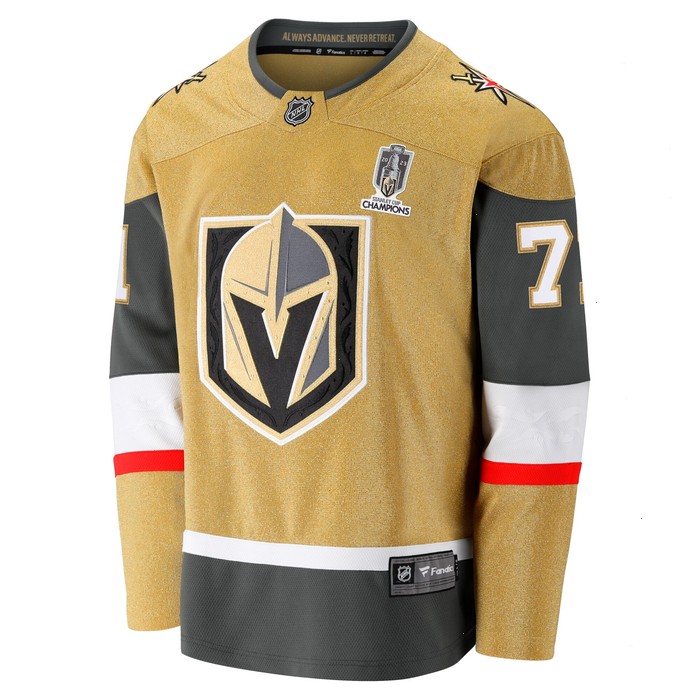 William Karlsson Vegas Golden Knights Fanatics Branded 2023 Stanley Cup Champions Home Breakaway Player Jersey - Gold