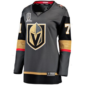 William Karlsson Vegas Golden Knights Fanatics Branded Women's 2023 Stanley Cup Champions Alternate Breakaway Player Jersey - Black