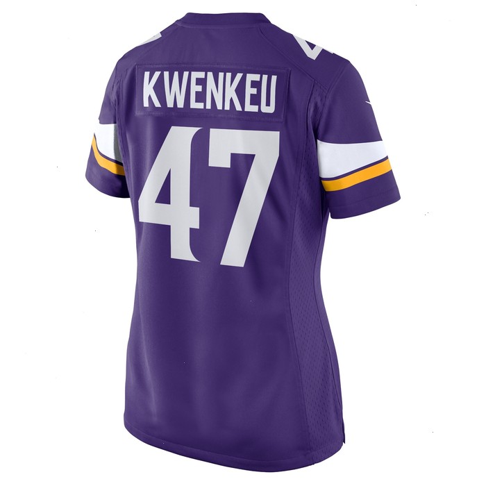 William Kwenkeu Minnesota Vikings Nike Women's Home Game Player Jersey - Purple