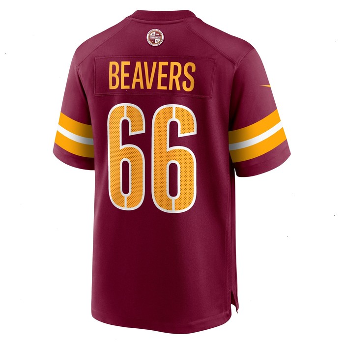 Willie Beavers Washington Commanders Nike Game Player Jersey - Burgundy